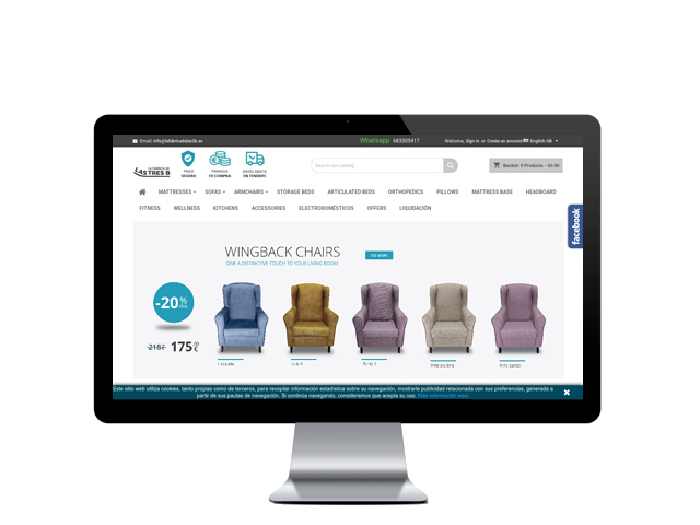 Web del cliente - lafabricadelas3b.es