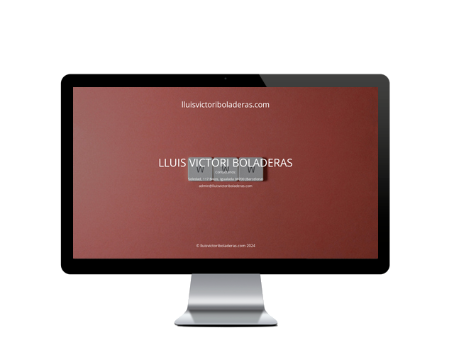 lluisvictoriboladeras.com