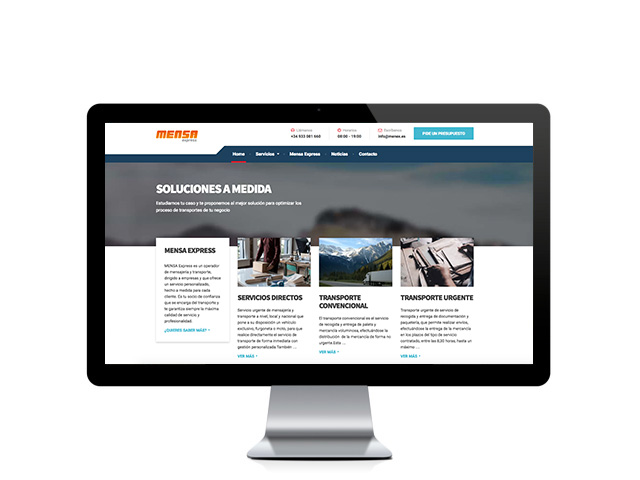 Web del cliente - menex.es