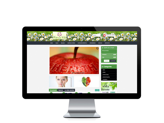 Web del cliente - naturavida.eu