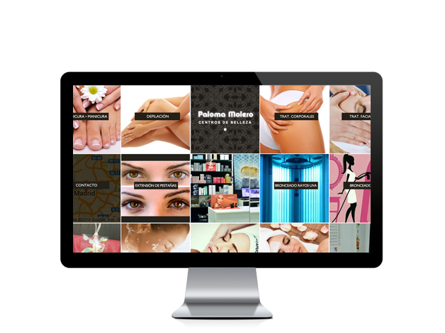 Web del cliente - palomamolero.com