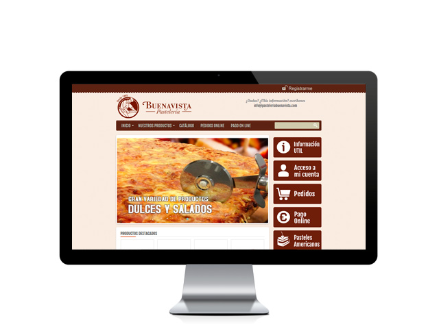 Web del cliente - pasteleriabuenavista.com
