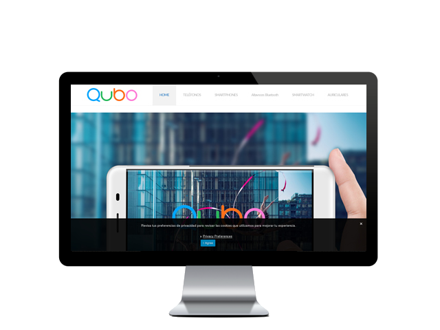 Web del cliente - qubomobile.com