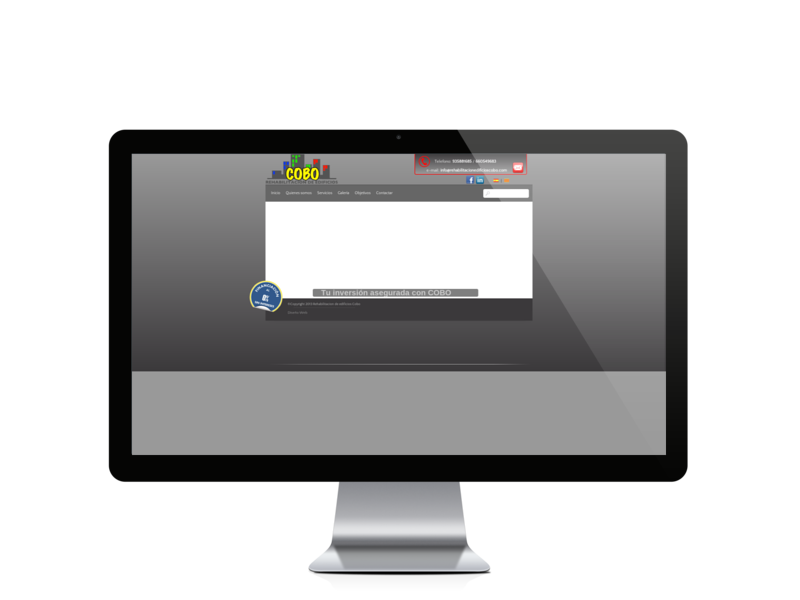 Web del cliente - rehabilitacionedificioscobo.com