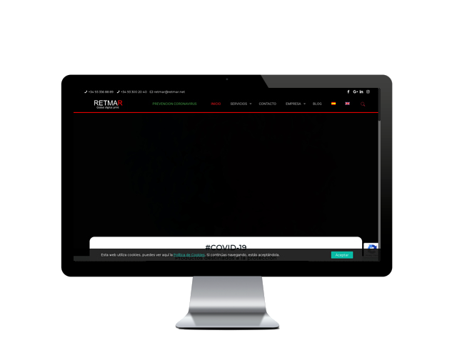 Web del cliente - retmar.net