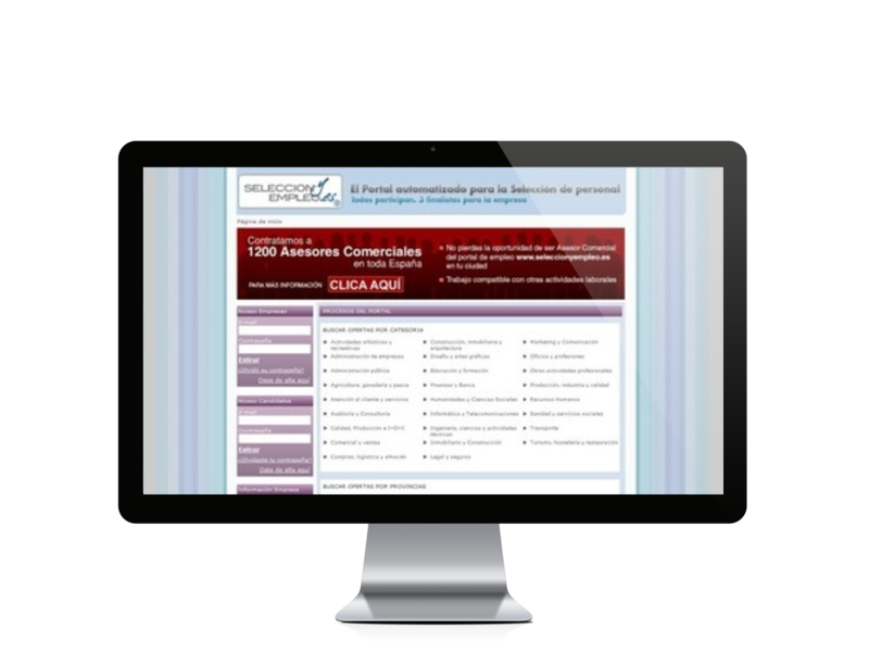 Web del cliente - seleccionyempleo.es