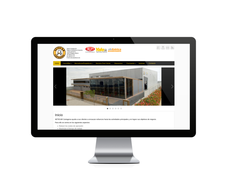 Web del cliente - setecar.com