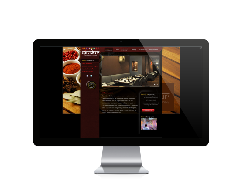 Web del cliente - sindur-restaurant.com