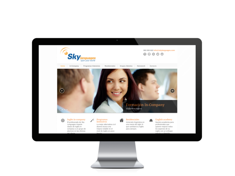Web del cliente - skylang.es