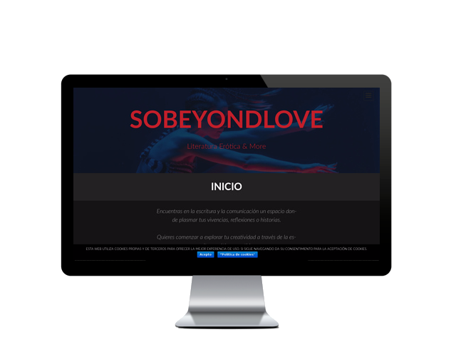 Web del cliente - sobeyondlove.com