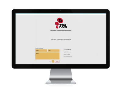 Web del cliente - t-sunami.com