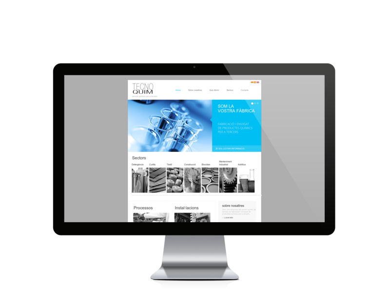 Web del cliente - tecnoquimvalles.es