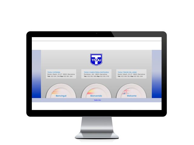 Web del cliente - tivoli-bcn.com