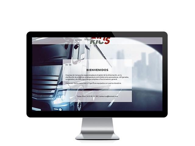 Web del cliente - transrius.es