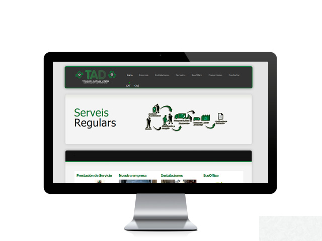 Web del cliente - trituraciondearchivos.es