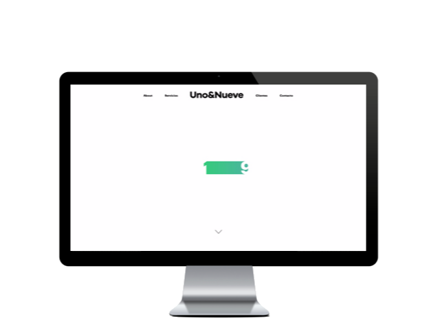 Web del cliente - unoynueve.com