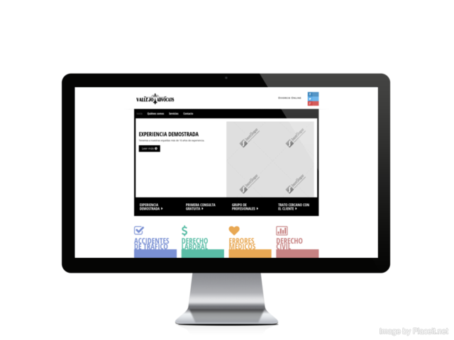Web del cliente - vallejoadvocats.com