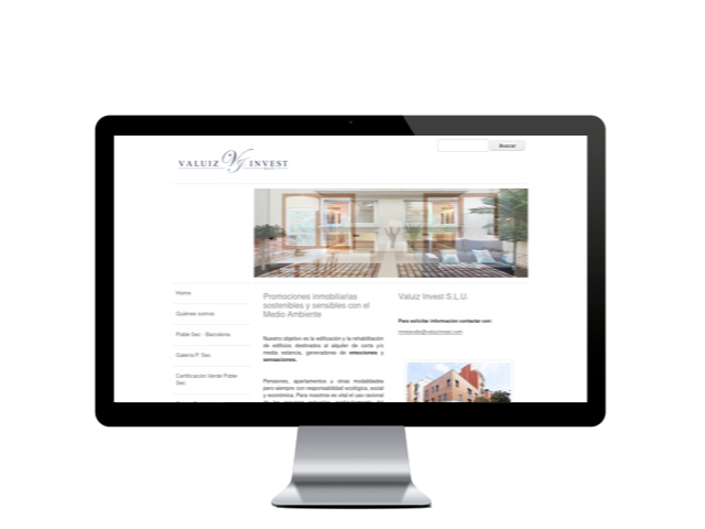 Web del cliente - valuizinvest.com