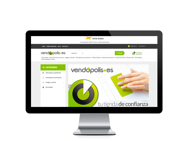 Web del cliente - vendopolis.es