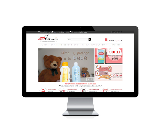 Web del cliente - vitaesencia.com
