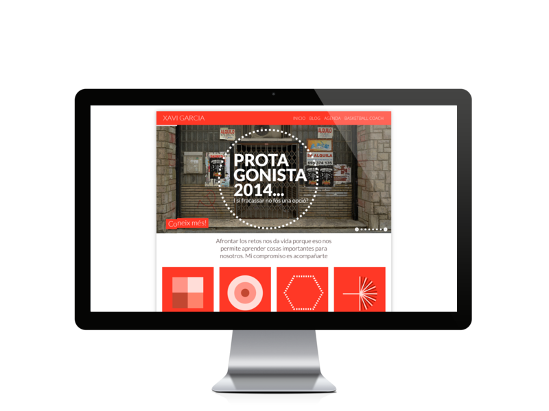 Web del cliente - xaviergarcia.com