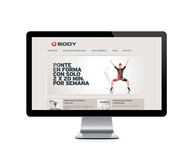 Web del cliente - xbodytraining.es