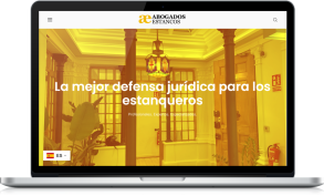 Imagen de la web del mes Web de enero 2025: abogadosestancos.legal