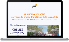 Imagen de la web del mes Web de marzo 2025: gremisday.cat